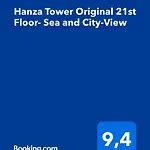 Hanza Tower Original 21st Floor- Sea And City-view Aparthotel 4*