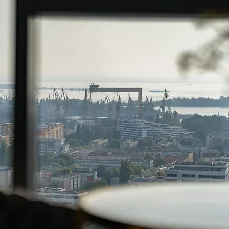 Hanza Tower Original 21st Floor- Sea And City-view Szczecin