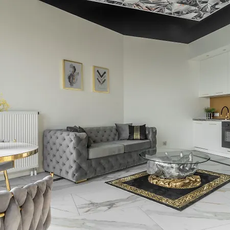 Hanza Tower Original 21st Floor- Sea And City-view Apartmanhotel Szczecin