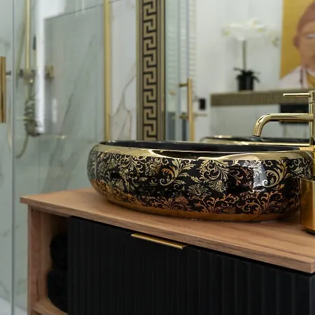 Hanza Tower Original 21st Floor- Sea And City-view Apartmanhotel Szczecin