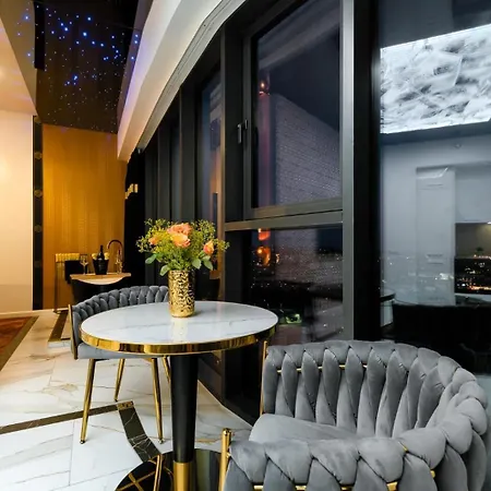 Hanza Tower Original 21st Floor- Sea And City-view Aparthotel Szczecin