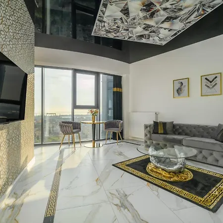 Hanza Tower Original 21st Floor- Sea And City-view Aparthotel *