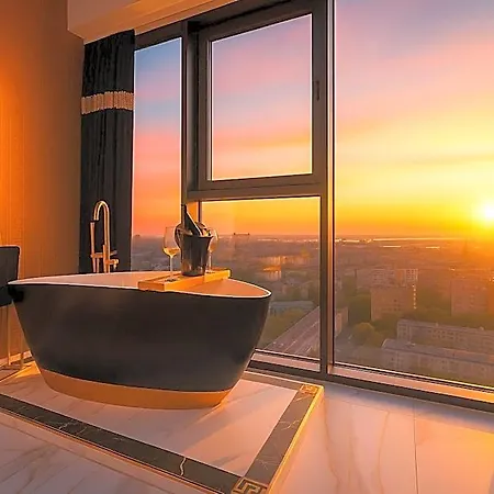 Hanza Tower 21st Floor Or 5th Floor アパートホテル 4*