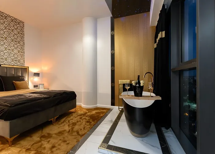 Apartmanhotel Hanza Tower Original 21st Floor- Sea And City-view