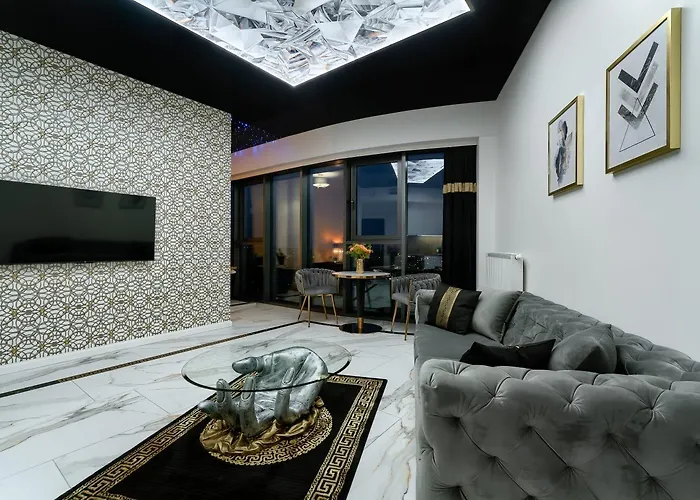 Ξενοδοχείο με διαμερίσματα Hanza Tower Original 21st Floor- Sea And City-view Στσέτσιν