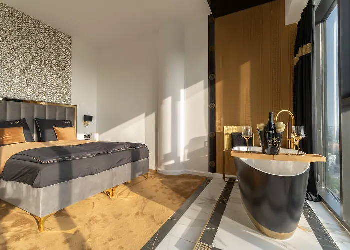 Hanza Tower Original 21st Floor- Sea And City-view 4* Στσέτσιν